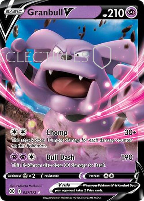 Pokemon Brilliant Stars 057/172 Granbull V