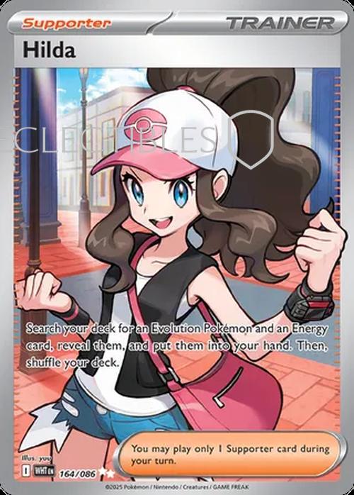 Pokemon White Flare 164/086 Hilda