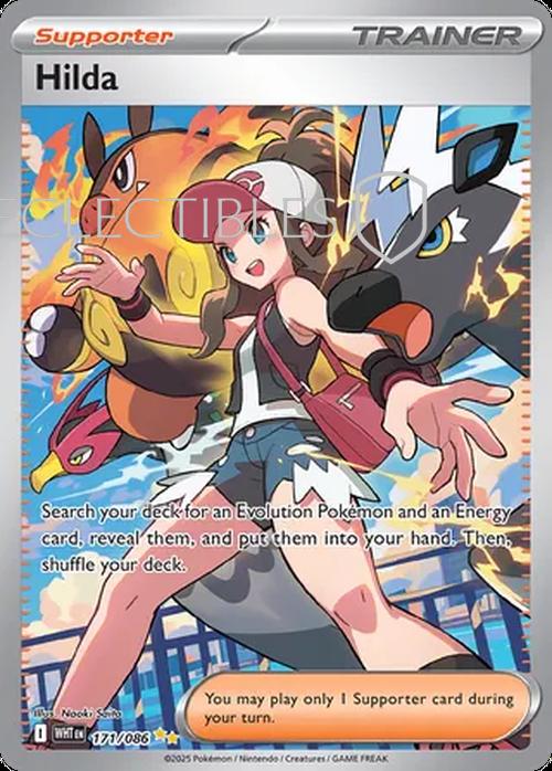 Pokemon White Flare 171/086 Hilda
