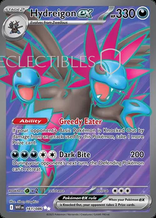 Pokemon White Flare 161/086 Hydreigon ex