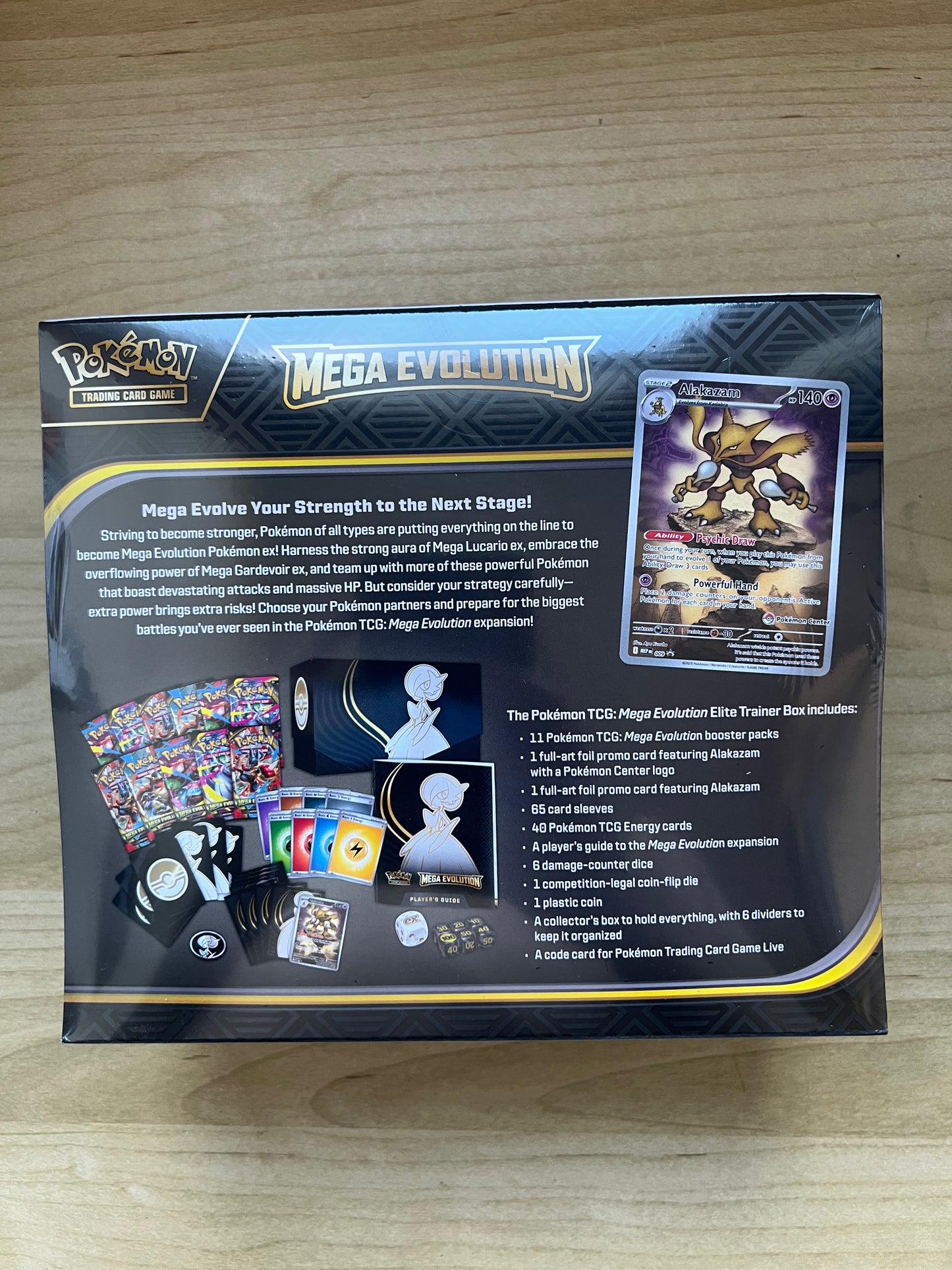 Mega Evolutions Pokemon Center Elite Trainer Box Gardevoir
