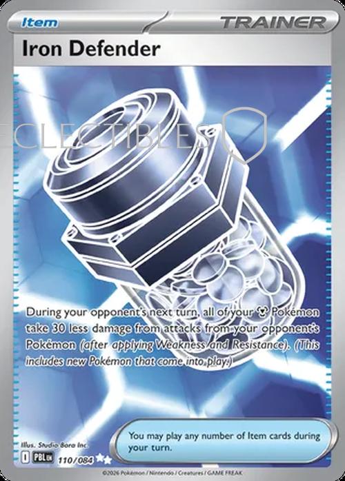 Pokemon pitch black 110/84 Iron Defender