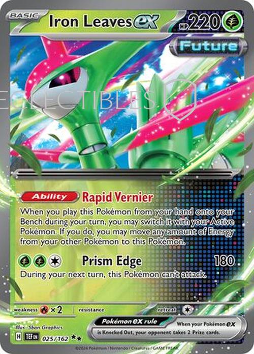 Pokemon Temporal Forces 025/162 Iron Leaves ex