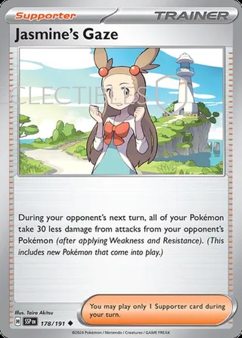 Pokemon Surging Sparks 178/191 Jasmine's Gaze Reverse Holo