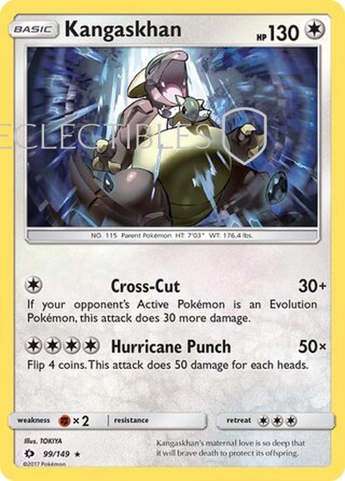 Pokemon Sun & Moon 099/149 Kangaskhan Holo