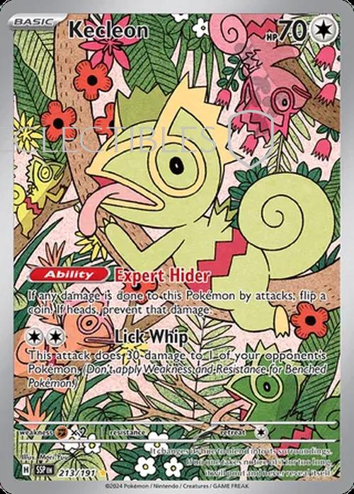 Pokemon Surging Sparks 213/191 Kecleon