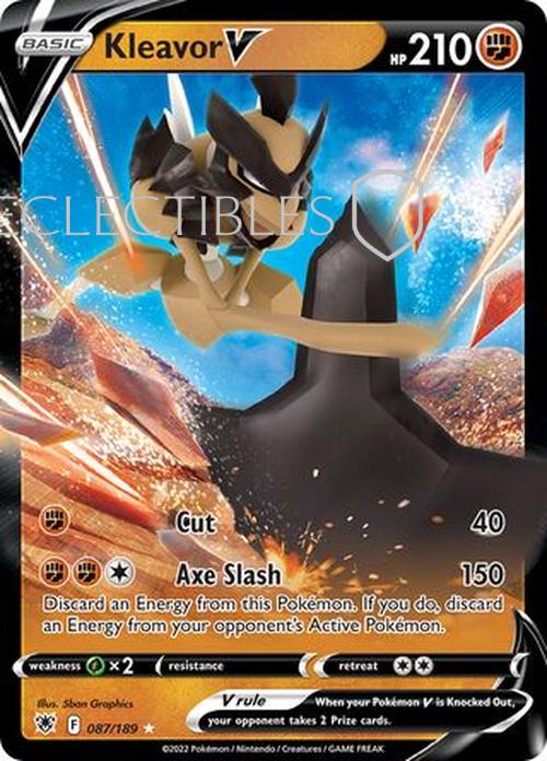 Pokemon Astral Radiance 087/189 Kleavor V