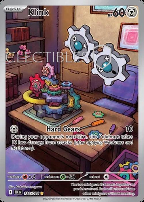 Pokemon Black Bolt 139/086 Klink