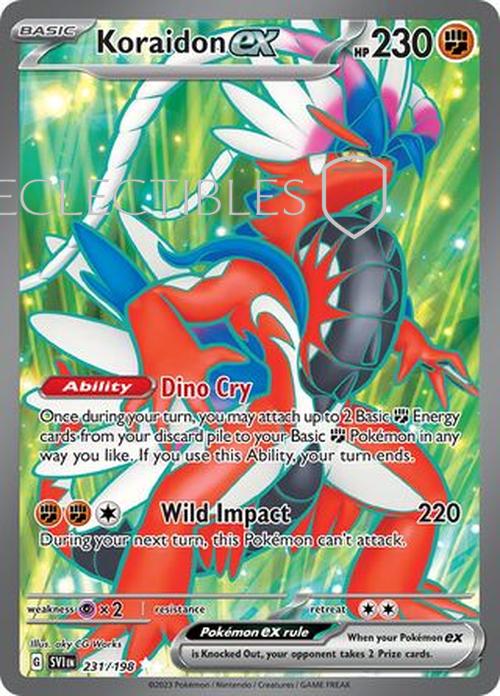 Pokemon Scarlet & Violet 231/198 Koraidon ex