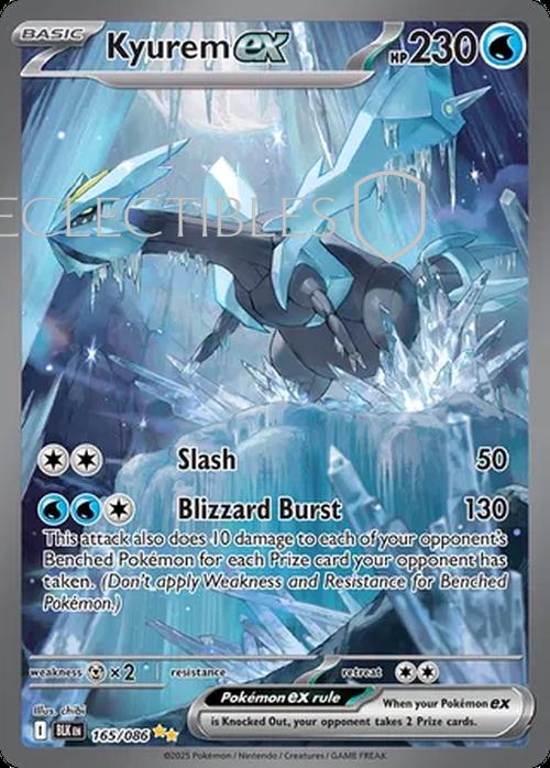 Pokemon Black Bolt 165/086 Kyurem ex