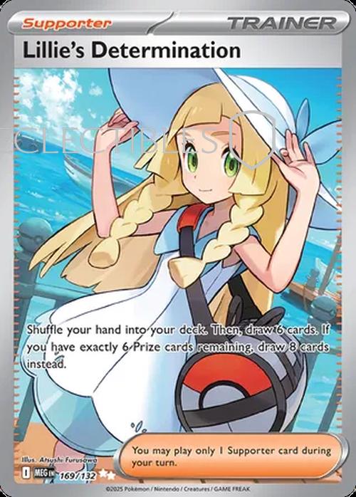 Pokemon Mega Evolutions 169/132 Lillies Determination