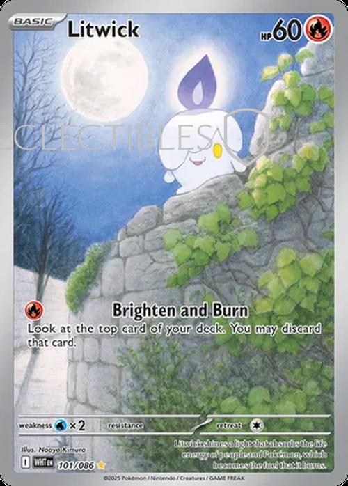 Pokemon White Flare 101/086 Litwick