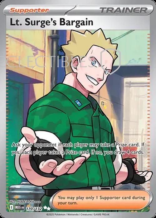 Pokemon Mega Evolutions 170/132 Lt