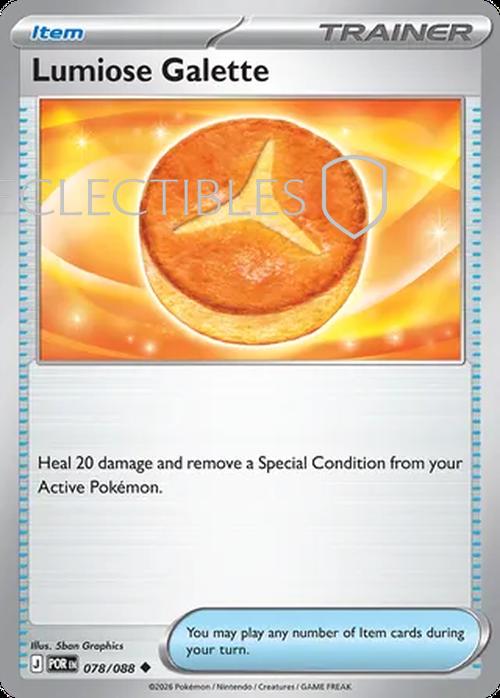 Pokemon Perfect Order 078/88 Lumiose Galette Reverse Holo