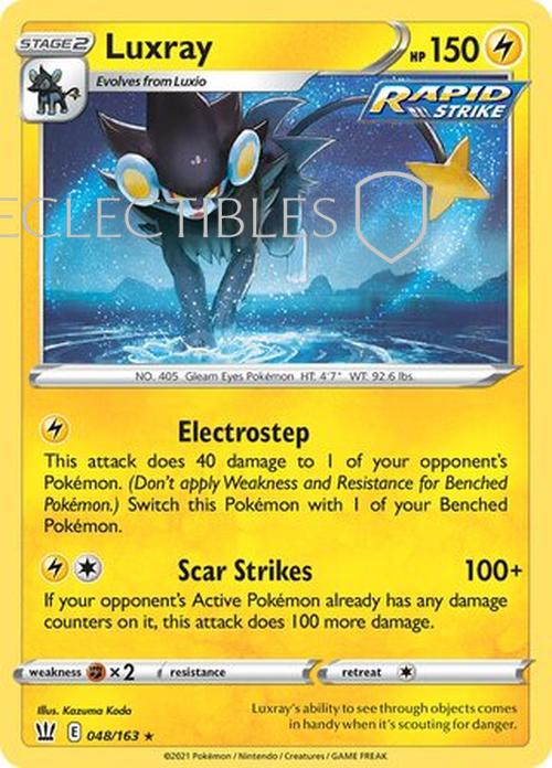 Pokemon Battle Styles 048/163 Luxray Holo