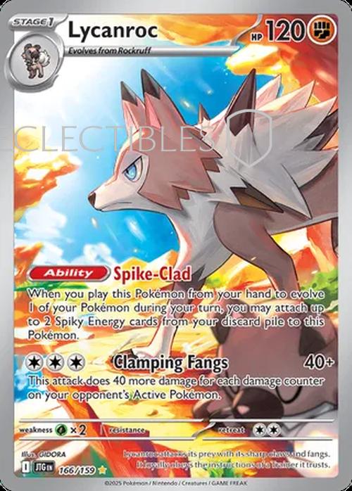 Pokemon Journey Together 166/159 Lycanroc