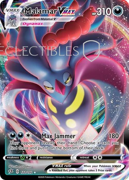 Pokemon Rebel Clash 122/192 Malamar VMAX