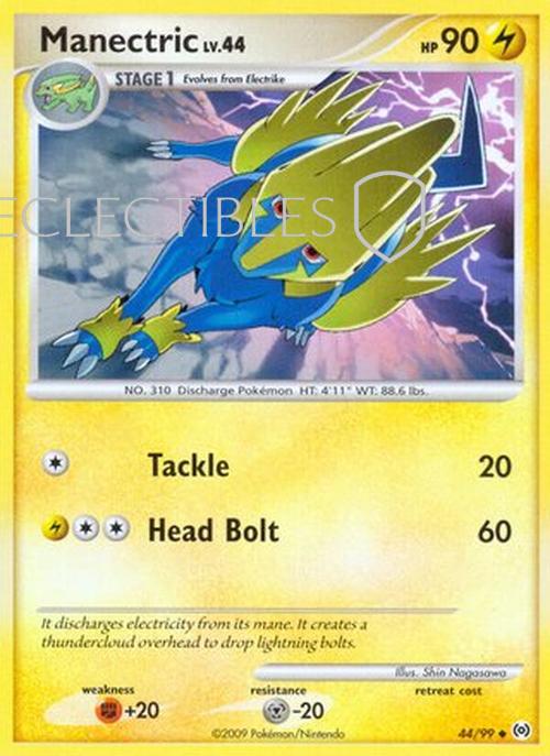 Pokemon Arceus 44/99 Manectric holo