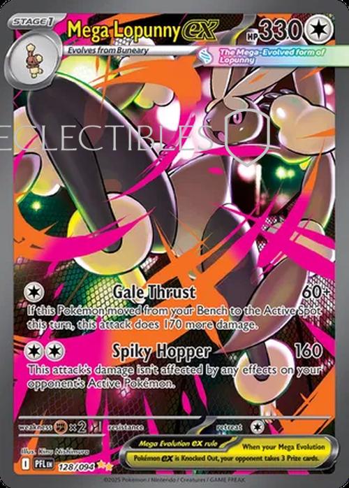 Pokemon Phantasmal Flames 128/094 Mega Lopunny ex