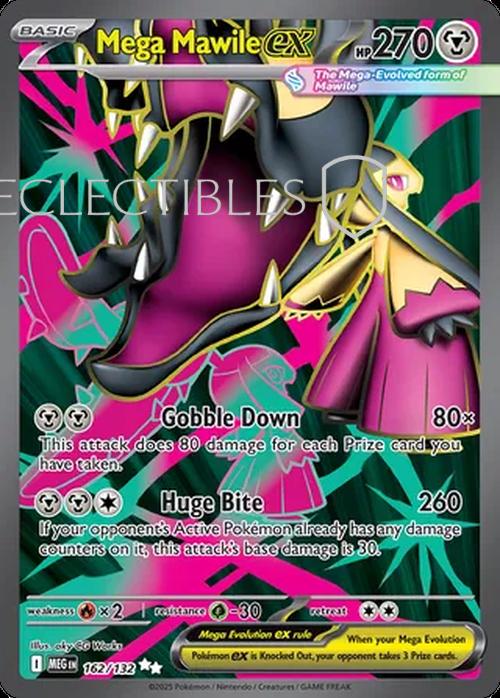 Pokemon Mega Evolutions 162/132 Mega Mawile ex