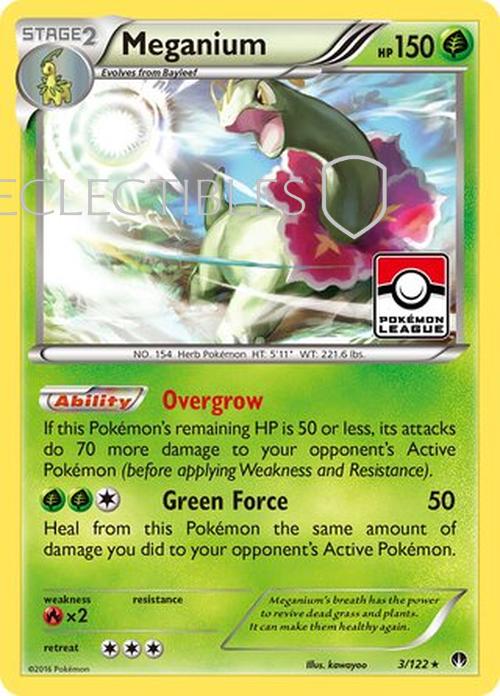Pokemon BreakPoint 003/122 Meganium Holo