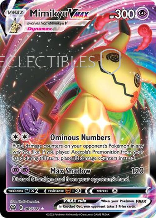Pokemon Brilliant Stars 069/172 Mimikyu VMAX