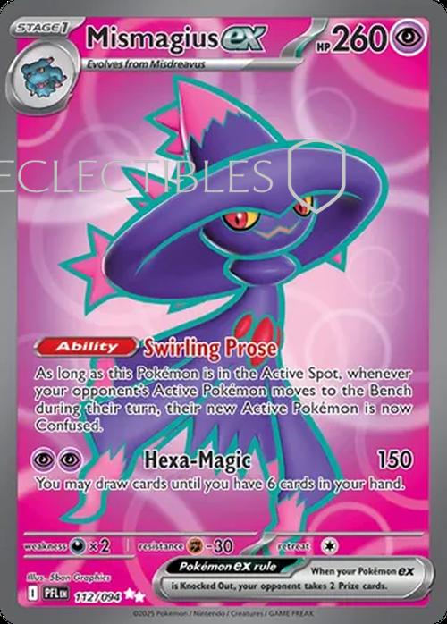 Pokemon Phantasmal Flames 112/094 Mismagius ex