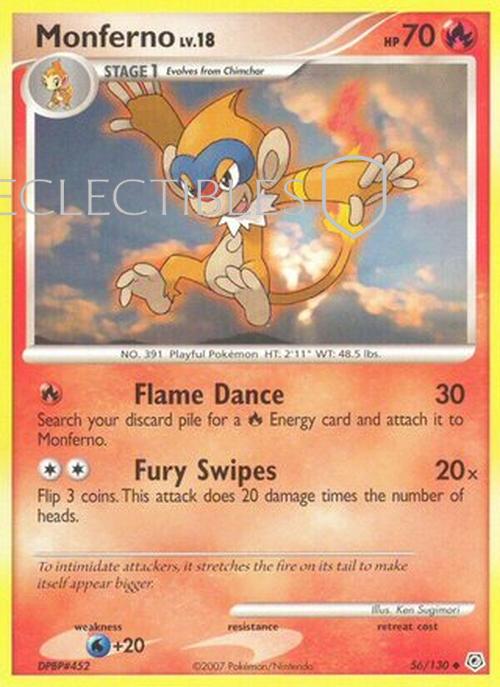 Pokemon Diamond & Pearl 056/130 Monferno