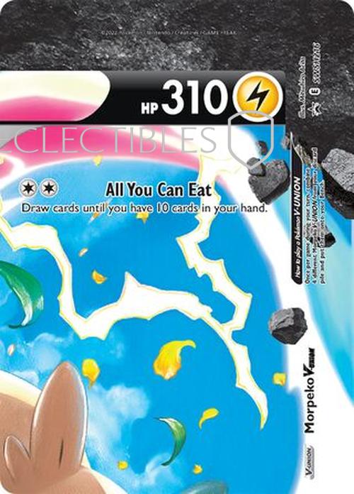 Pokemon SWSH Black Star Promos SWSH 216 Morpeko VUNION