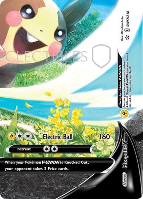 Pokemon SWSH Black Star Promos SWSH 218 Morpeko VUNION