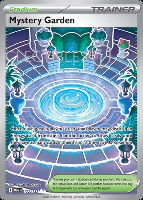 Pokemon Mega Evolutions 172/132 Mystery Garden