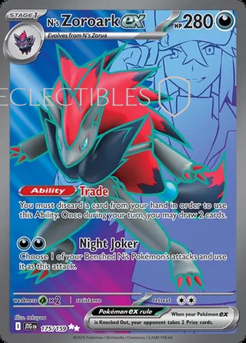 Pokemon Journey Together 175/159 Ns Zoroark ex