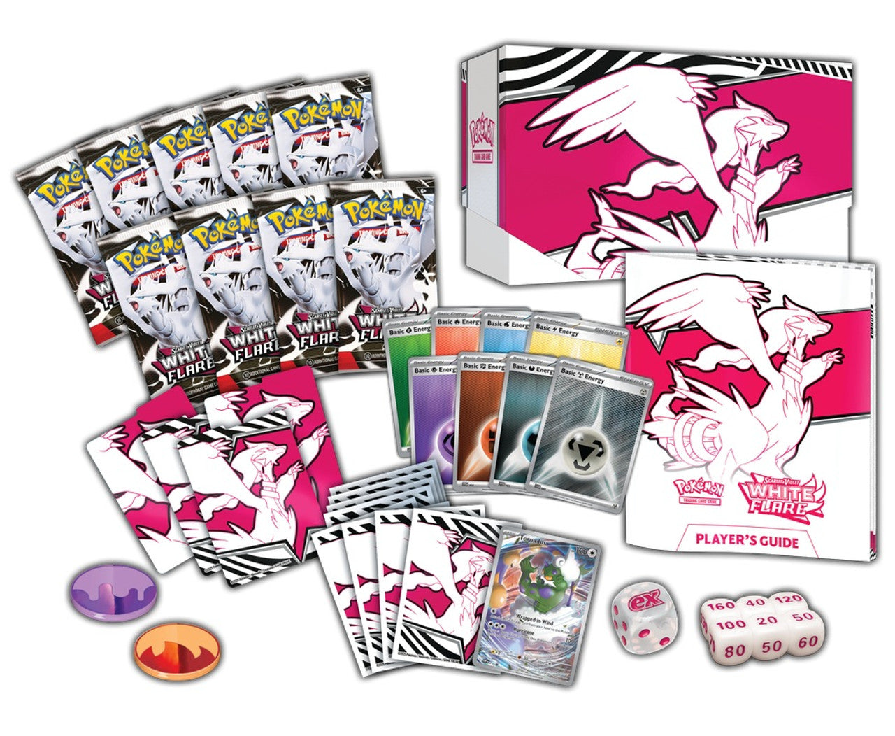 Pokemon Scarlet & Violet White Flare Elite Trainer Box Reshiram