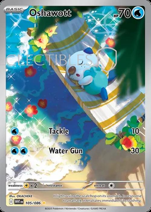 Pokemon White Flare 105/086 Oshawott