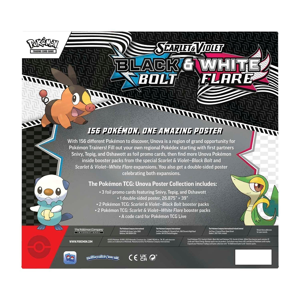 Pokemon Unova Poster Collection