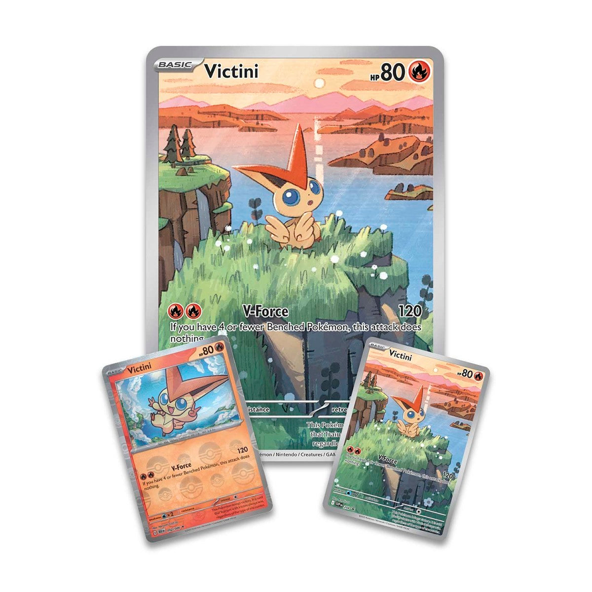 Pokemon Unova Victini Illustration Collection