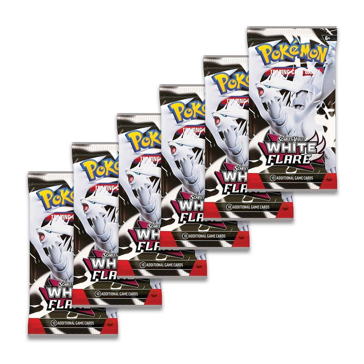 Pokemon White Flare Booster Bundle (6 Packs)