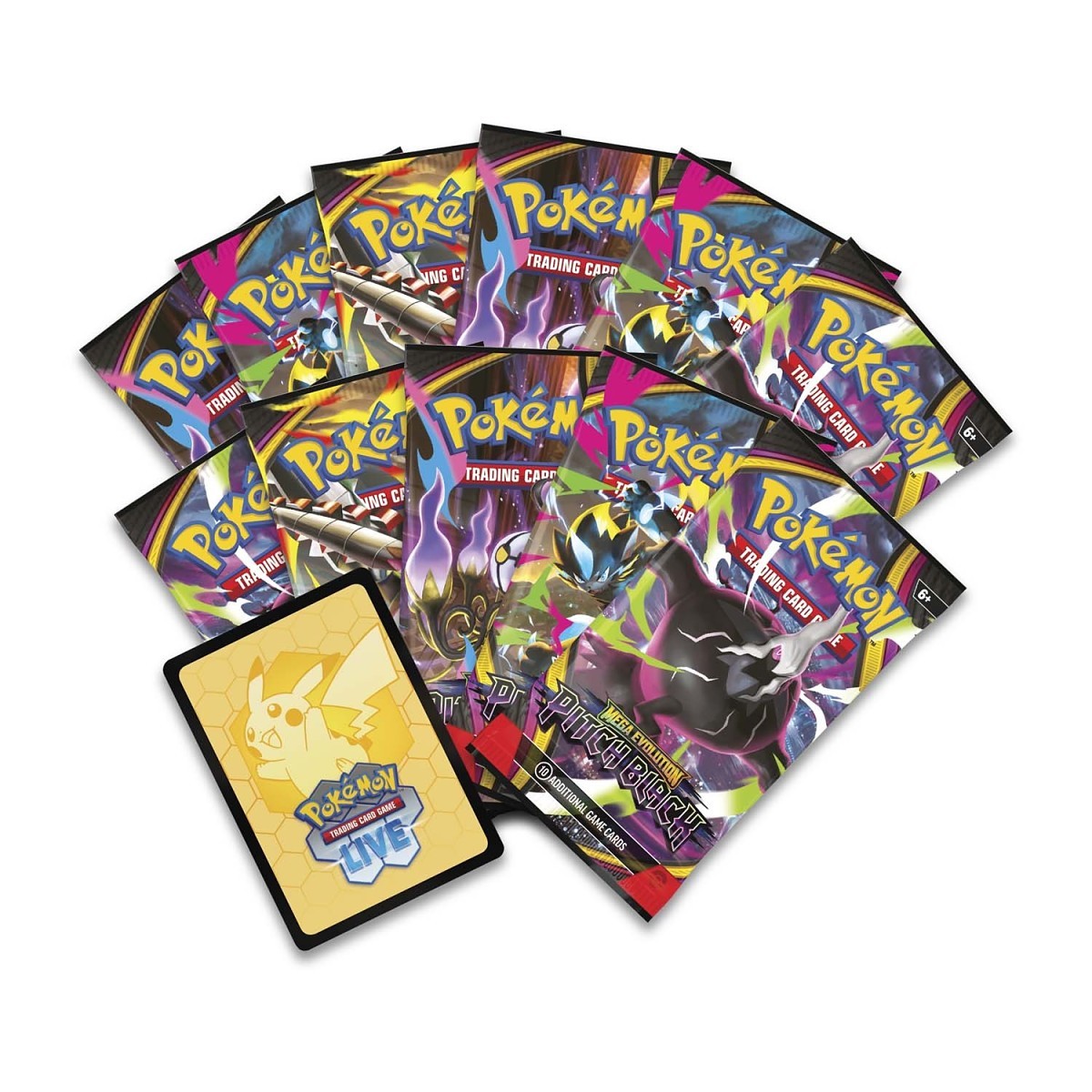 Pokemon Mega Evolution-Pitch Black Pokemon Center Elite Trainer Box
