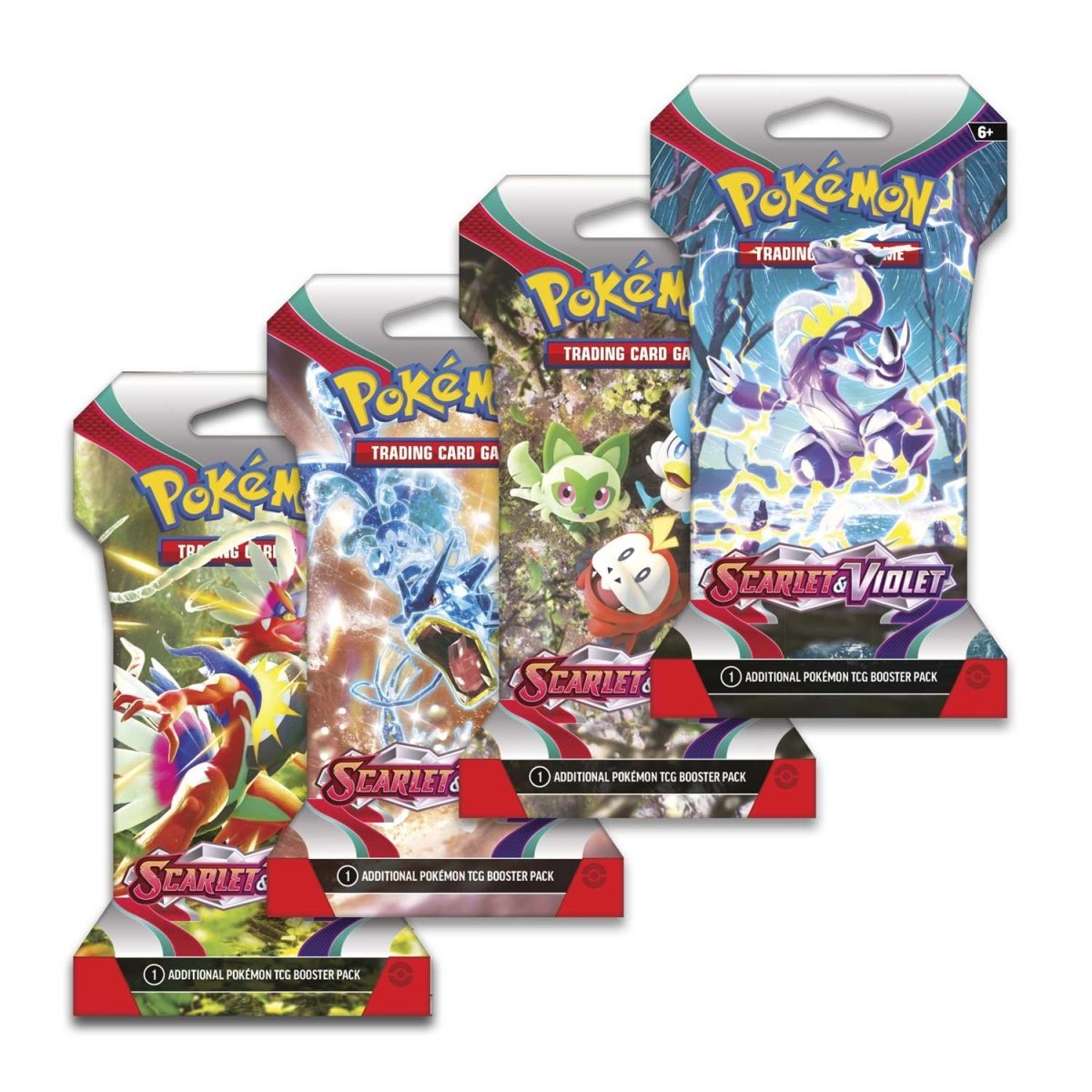 Pokemon Scarlet & Violet Sleeved Booster Pack (10 Cards)