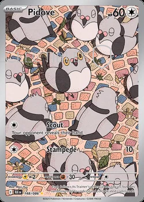 Pokemon Black Bolt 148/086 Pidove