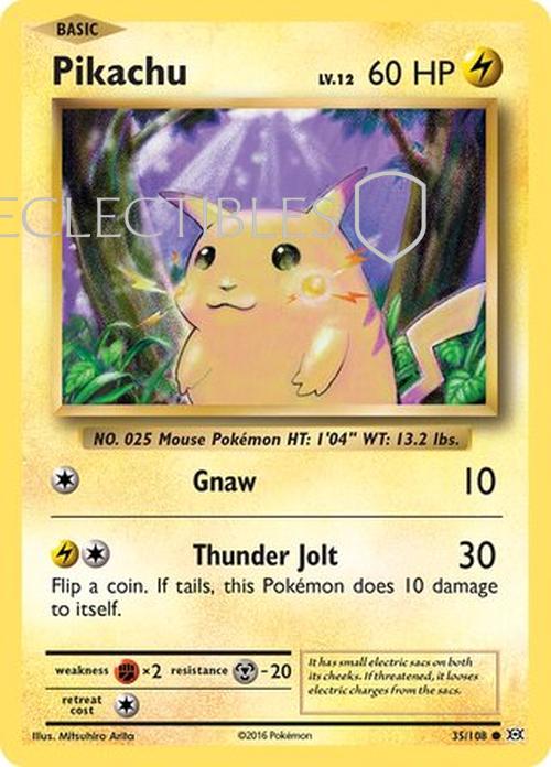 Pokemon evolutions 035/108 Pikachu