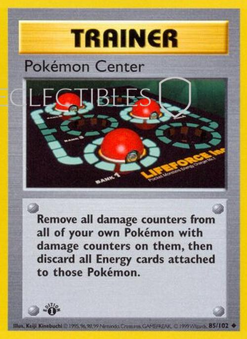 Pokemon Base Set 085/102 Pokemon Center