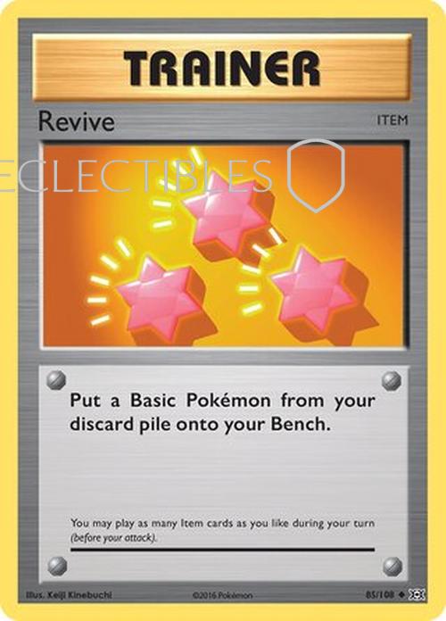 Pokemon evolutions 085/108 Revive  Reverse Holo
