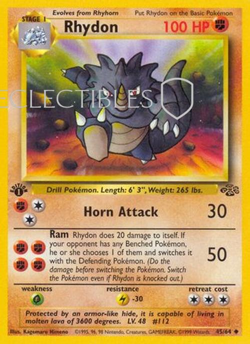 Pokemon Jungle 45/64 Rhydon