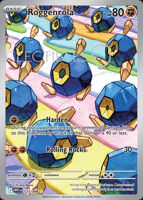 Pokemon White Flare 127/086 Roggenrola