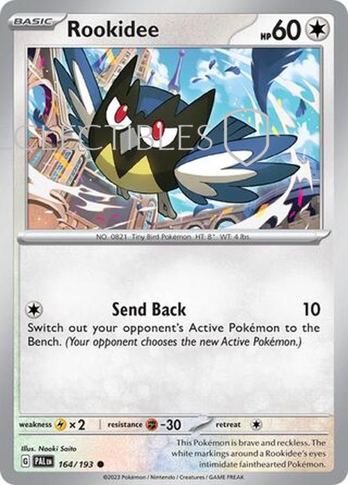 Pokemon Paldea Evolved 164/193 Rookidee Reverse Holo