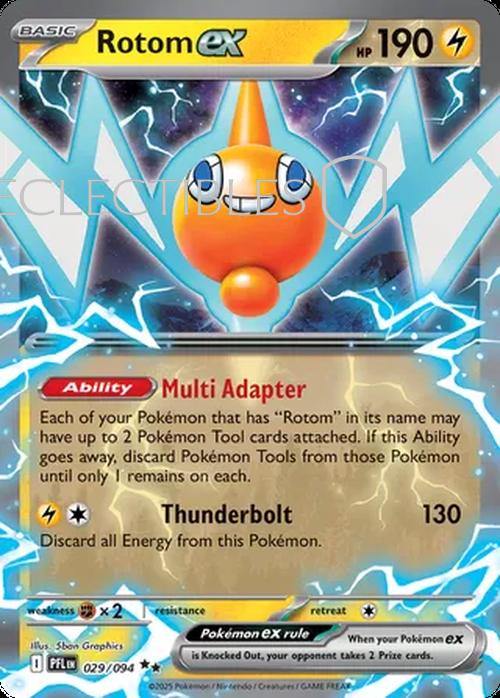 Pokemon Phantasmal Flames 029/094 Rotom ex