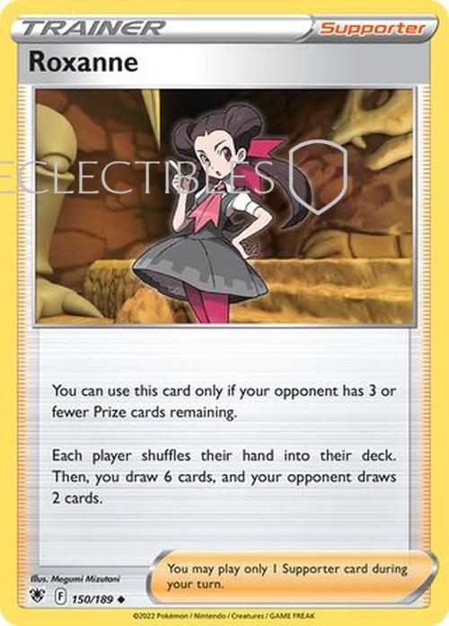 Pokemon Astral Radiance 150/189 Roxanne Reverse Holo