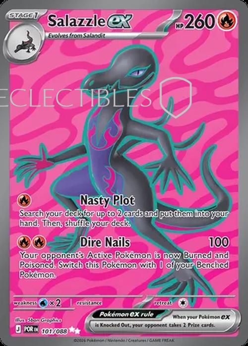 Pokemon Perfect Order 101/88 Salazzle ex