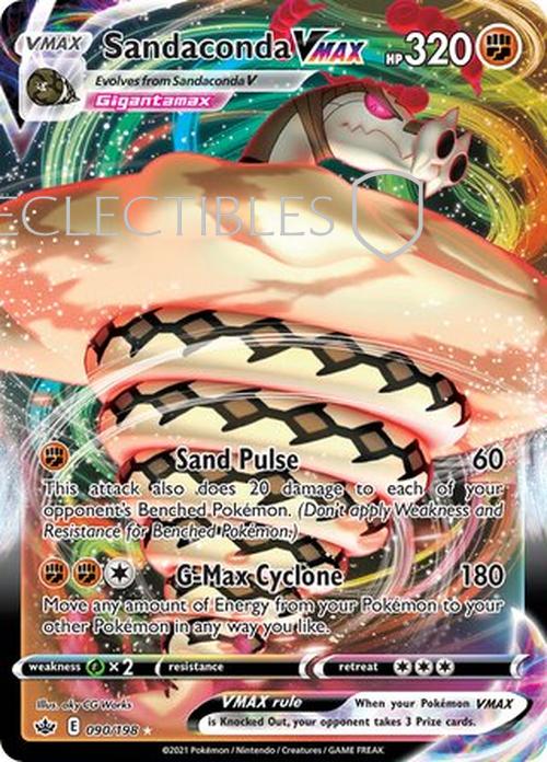 Pokemon Chilling reign 090/198 Sandaconda VMAX